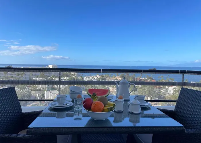 公寓 Cozy Ocean And La Gomera View