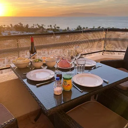 Cozy Ocean And La Gomera View 아파트 플라야데라스아메리카스
