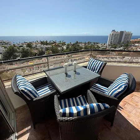 Cozy Ocean And La Gomera View 플라야데라스아메리카스